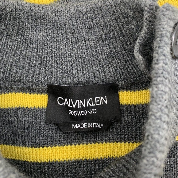 Calvin Klein 205W39NYC Breton Stripe Crew Knit Sweater S *FLAWED* - Picture 7 of 16